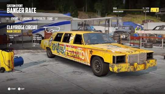 Wreckfest Banger Racing CODEX PC Game