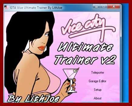 gta vice city trainer gta vice city trainer