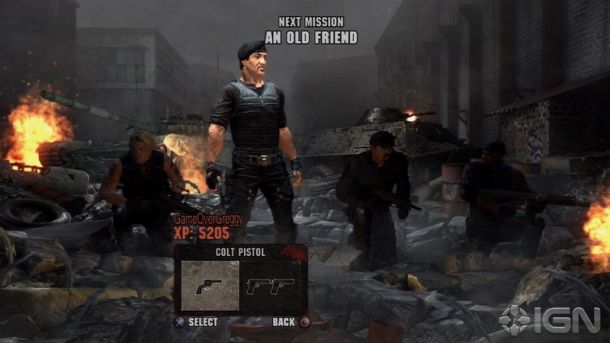 The Expendables 2 Video Game Play Free The Expendables 2